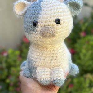 Plushie Cute Crochet COW!