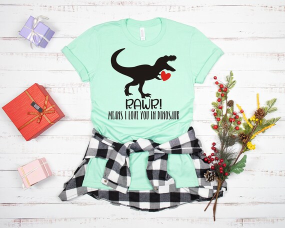 cute womens dinosaur shirt