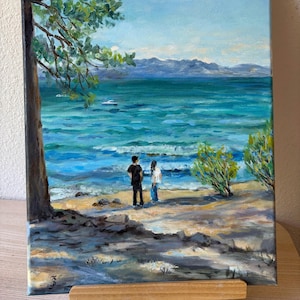 Original Lake Tahoe Painting Original Landscape Paintings California Landscape Original Art
