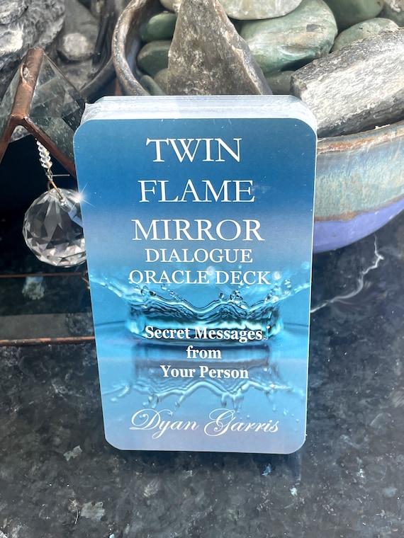 LAST ONE! Twin Flame Mirror Oracle Deck for Divine Guidance On Your Twin Flame Journey, Secret Messages from your Twin Flame