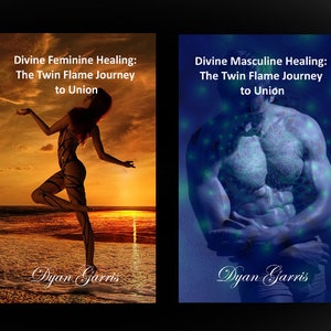 Divine Masculine Divine Feminine Healing Twin Flame Journey Twin Flame Union DM DF Twin flame oracle card bundle 2 Twin Flame Healing Decks