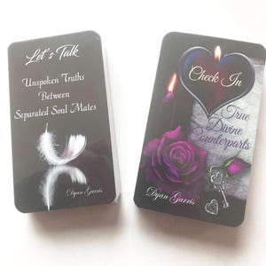 Soul Connection-bundel - Check-in voor True Divine Counterparts BUNDEL: Let's Talk en True Divine Counterparts Check-in voor tweelingzielen en