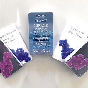 Twin Flame Oracle Deck Bundle of Twin Flame Oracle Cards - Twin Flame Deck plus Vol 1 and Vol 2 Oracle Deck Bundle