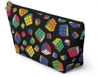 Rubik's Cube Pencil Case - Cubes All Over - Back to School