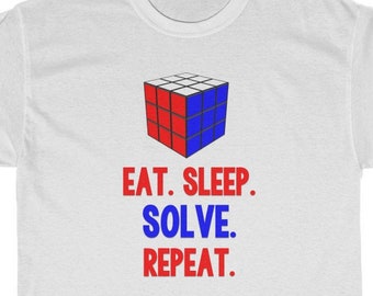 Rubik S Cube T Shirt Etsy - roblox cube eat cube invisible