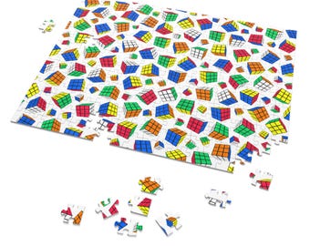 Rubik's Cube 252-500-1000 Piece Puzzle - Intermediate Edition