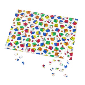 Rubik&#39;s Cube 252-500-1000 Piece Puzzle - Intermediate Edition