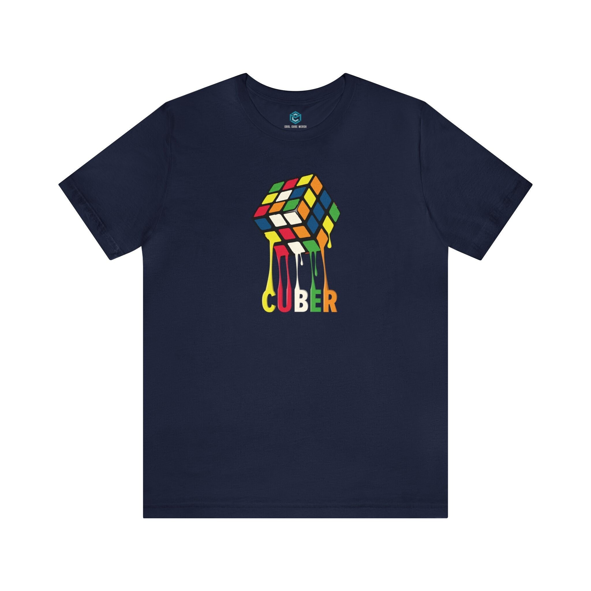 Cuber - Melting Rubik's Cube Shirt (adult Sizes) - Soft Cotton T