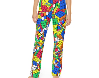 Piles of Cubes Rubik's Cube Kids Lounge Pants (Youth)