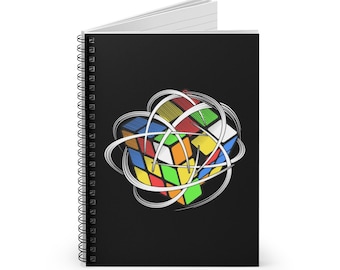 Speedcube - Rubik&#39;s Cube Notebook - Spiral Ruled Line