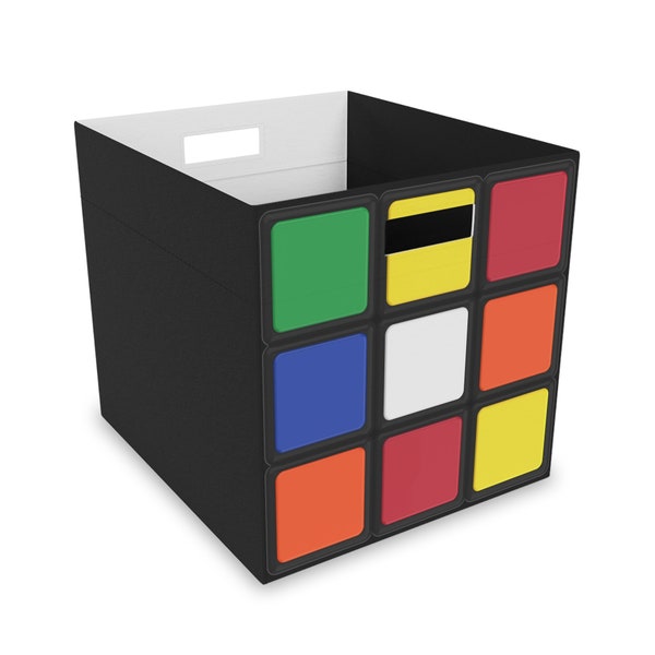 Rubik's Cube Felt Storage Box - Large Cube Image