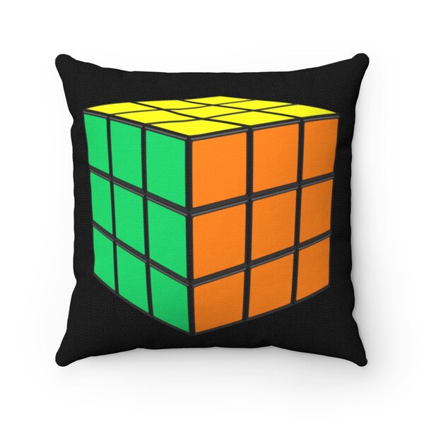 Rubik’s Cube plush pillow
