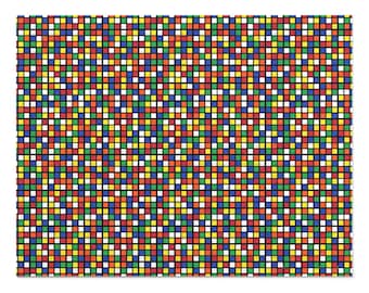 Rubik's Cube 252-500-1000 Piece Puzzle - Flat Cubes Challenge Edition