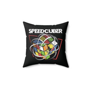 Speedcuber - Rubik&#39;s Cube Pillow