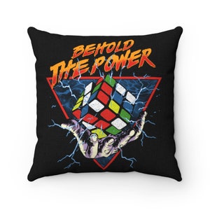 Behold the Power - Rubik&#39;s Cube Pillow