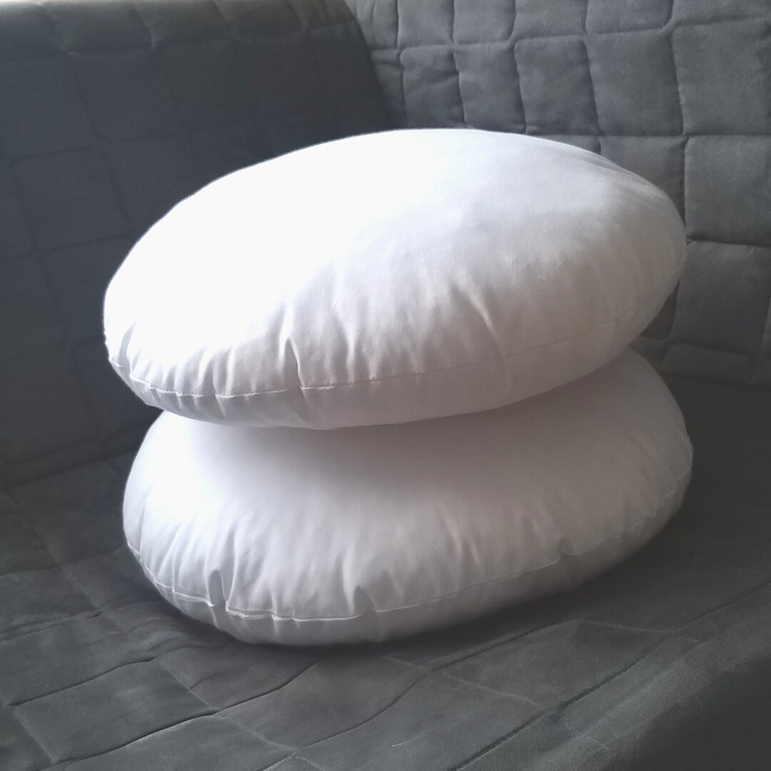Round Pillow Insert 16 Inches Round Pillow Cotton Filling Etsy