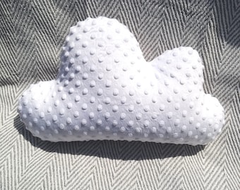 White Cloud Pillow, Cloud Cushion, Nursery Pillows, Baby Pillow, Kids Pillow, Star Nursery Decor, Kids Room Decor