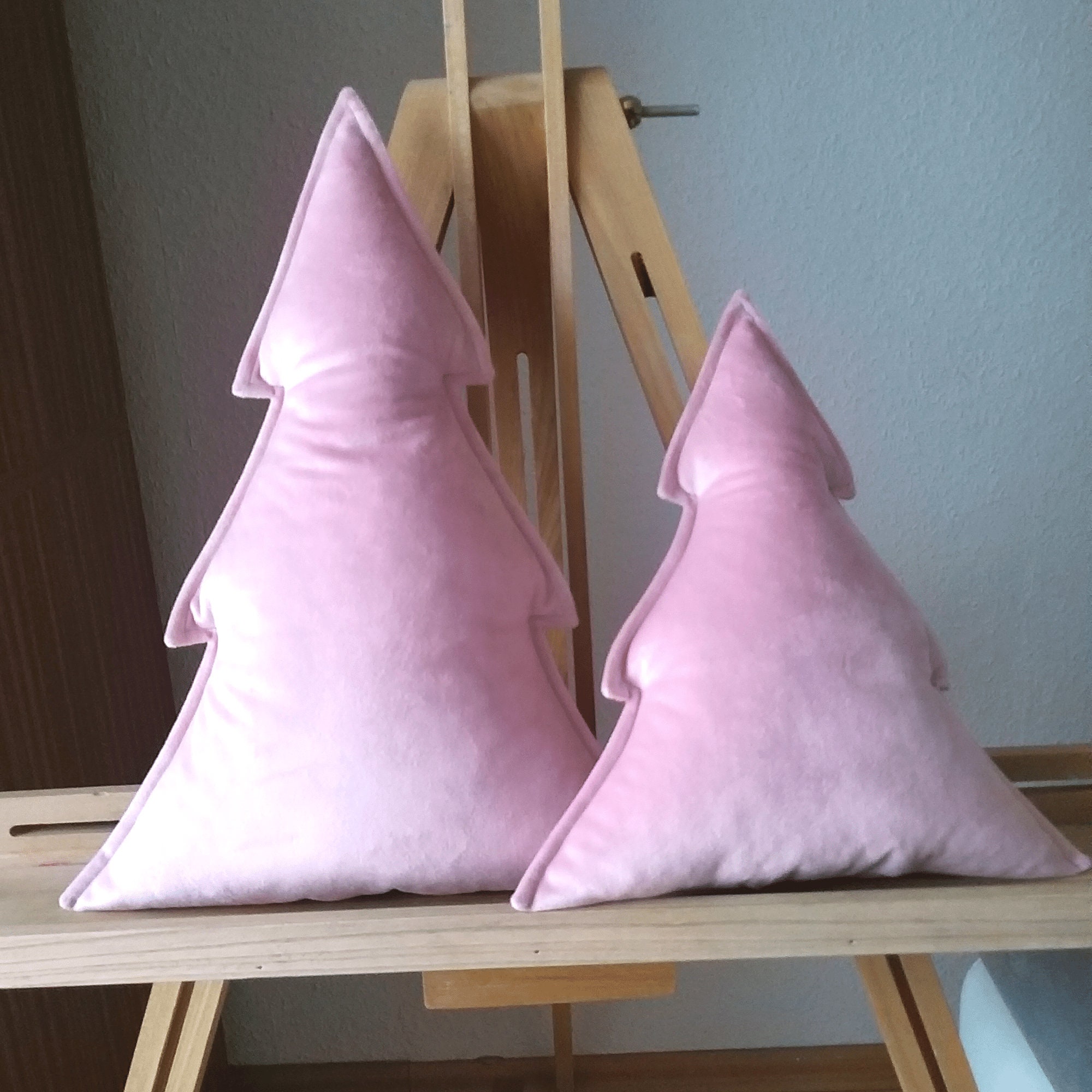 Christmas Tree Pillow Velvet Pillow Soft Xmas Tree Christmas Etsy