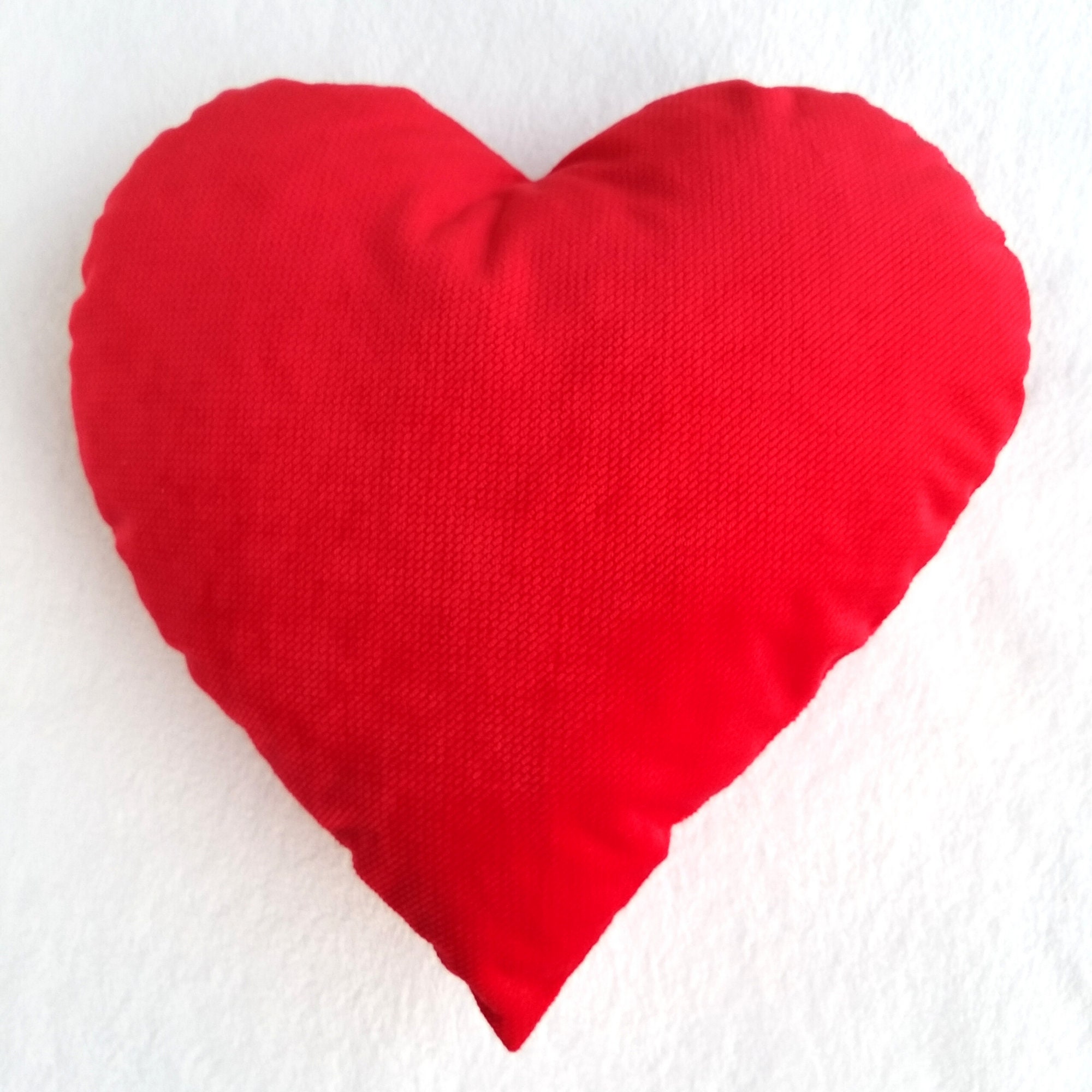 Velvet Heart Cushion Heart Shaped Pillow Decorative Pillow Etsy