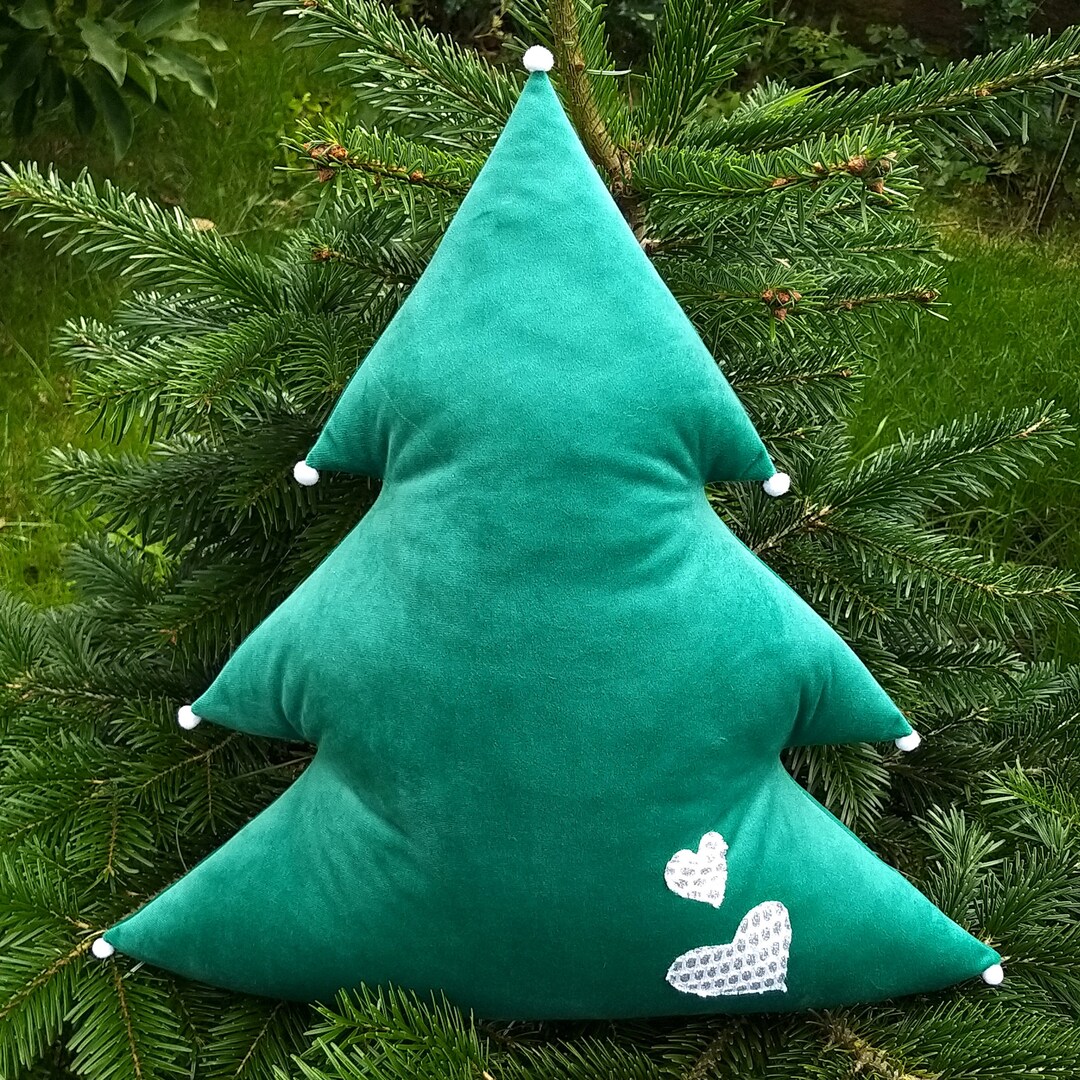 Christmas Tree-shaped Pillow, Xmas Tree, Cuddle Xmas Tree, Winter Tree