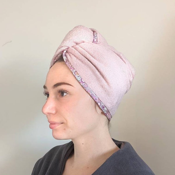 Turban/serviette en bambou pour cheveux - différents modèles (taille enfant et adulte)