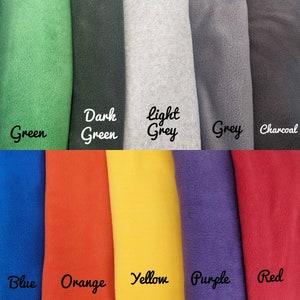 Reversible Whippet Fleece Coat Grey & White Bunnys/Various Colour Reverse . Made to order. image 6