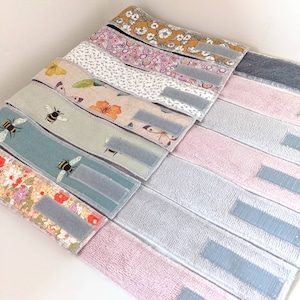 Bio-Bambus-Frottee-Spa-Kopftuch - verschiedene Designs