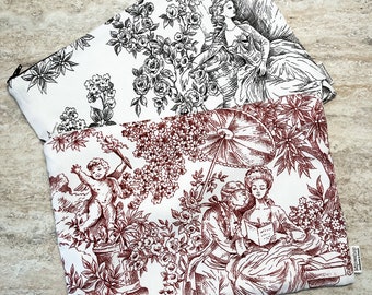 Pochette à couches toile de Jouy