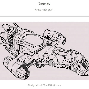 Firefly Serenity cross stitch pattern