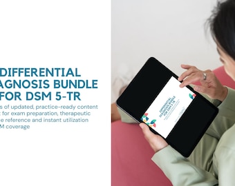 DSM-5-TR Differential Diagnosis Bundle | Social Work & Counseling Study Guide | Clinical Quick Reference
