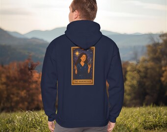 Magical Hairstylist Hoodie | Hairdresser Casual Pullover | Tarot Design
