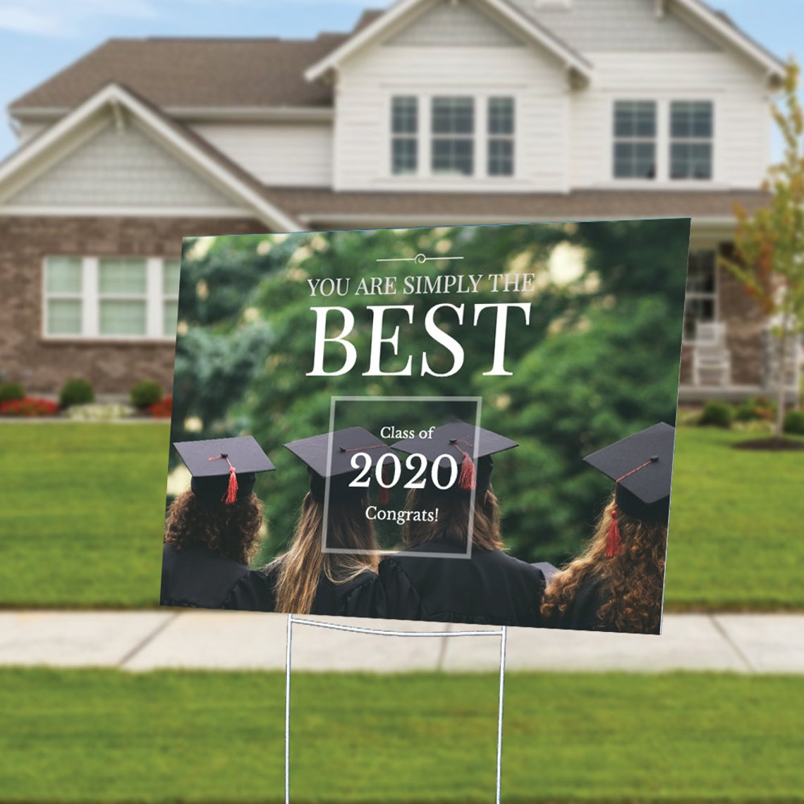 Custom Graduation Yard Sign 18 X 24 Etsy