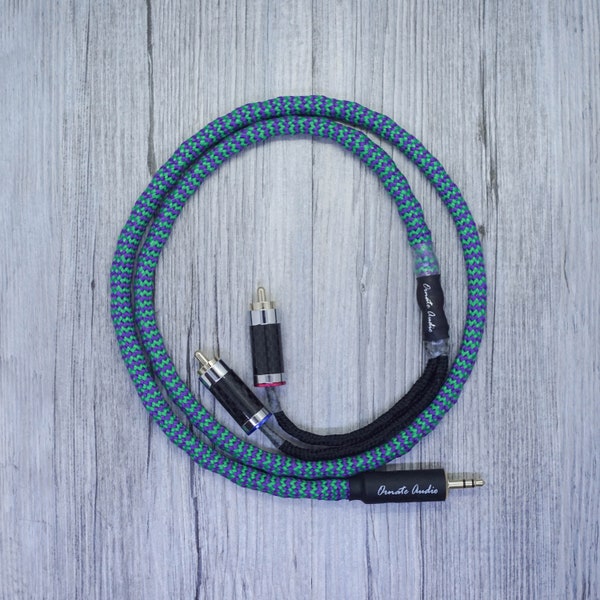 Boatlily (3.5mm TRS to RCA cable) - by Ornate Audio