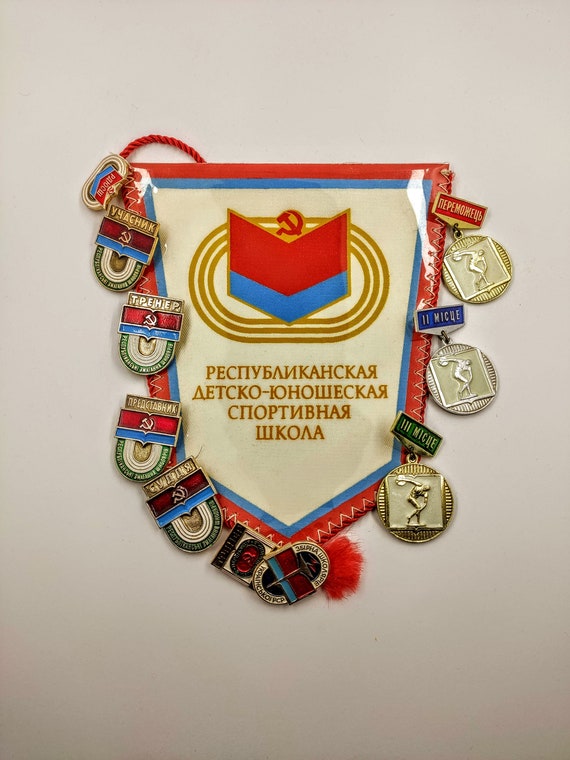 Soviet pins/ Vintage sport pins / Ukrainian sports