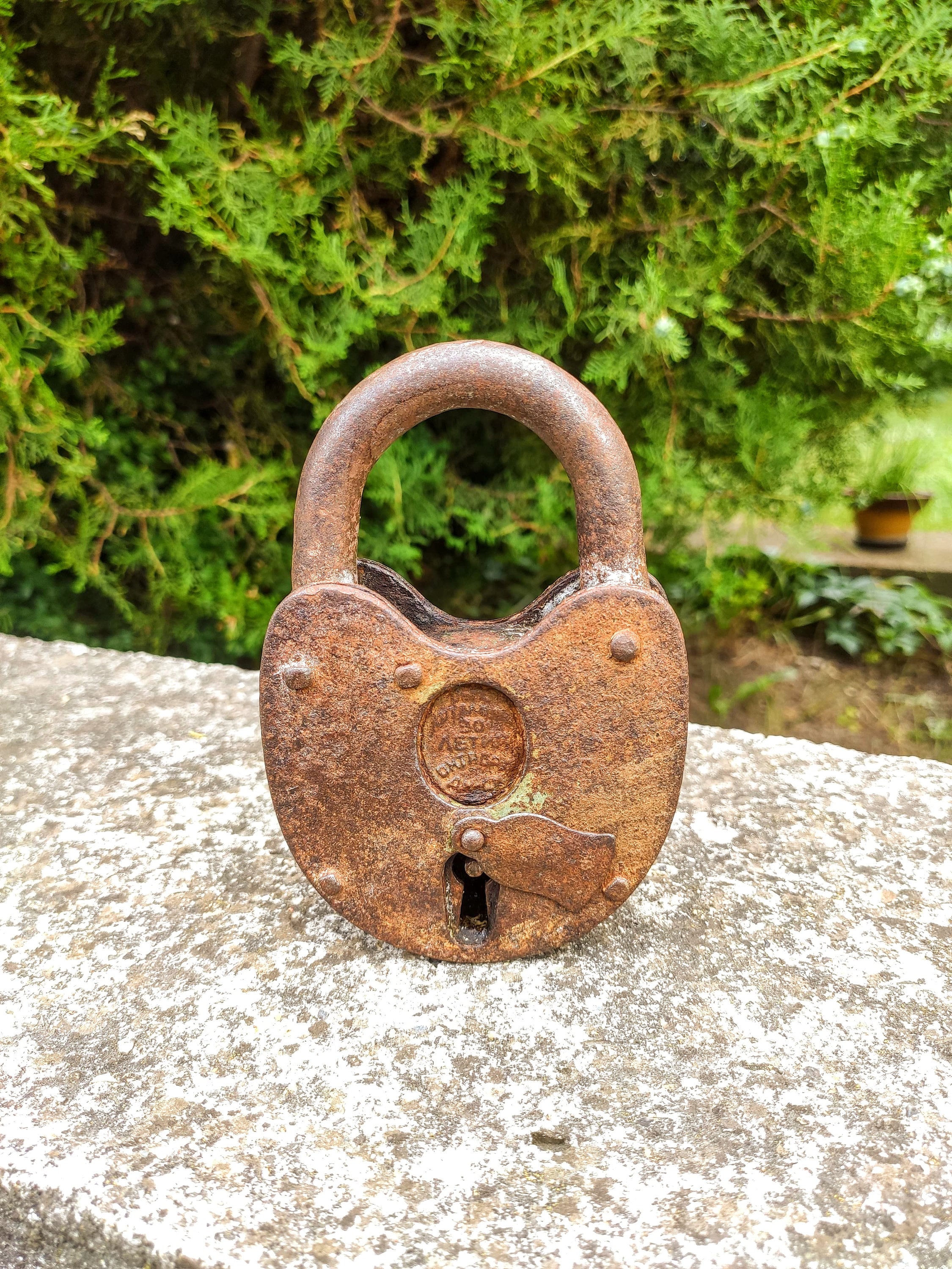 Rusty Padlocks Etsy