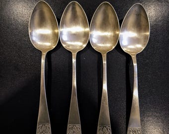 Vintage High Quality Cooper Brothers Kings Pattern Silver Plate