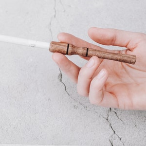 Cigarette holder / Wooden cigarette holder / Smoker Holder / Handmade Cigarette Holder / Cigarette Holder for Normal Cigarettes