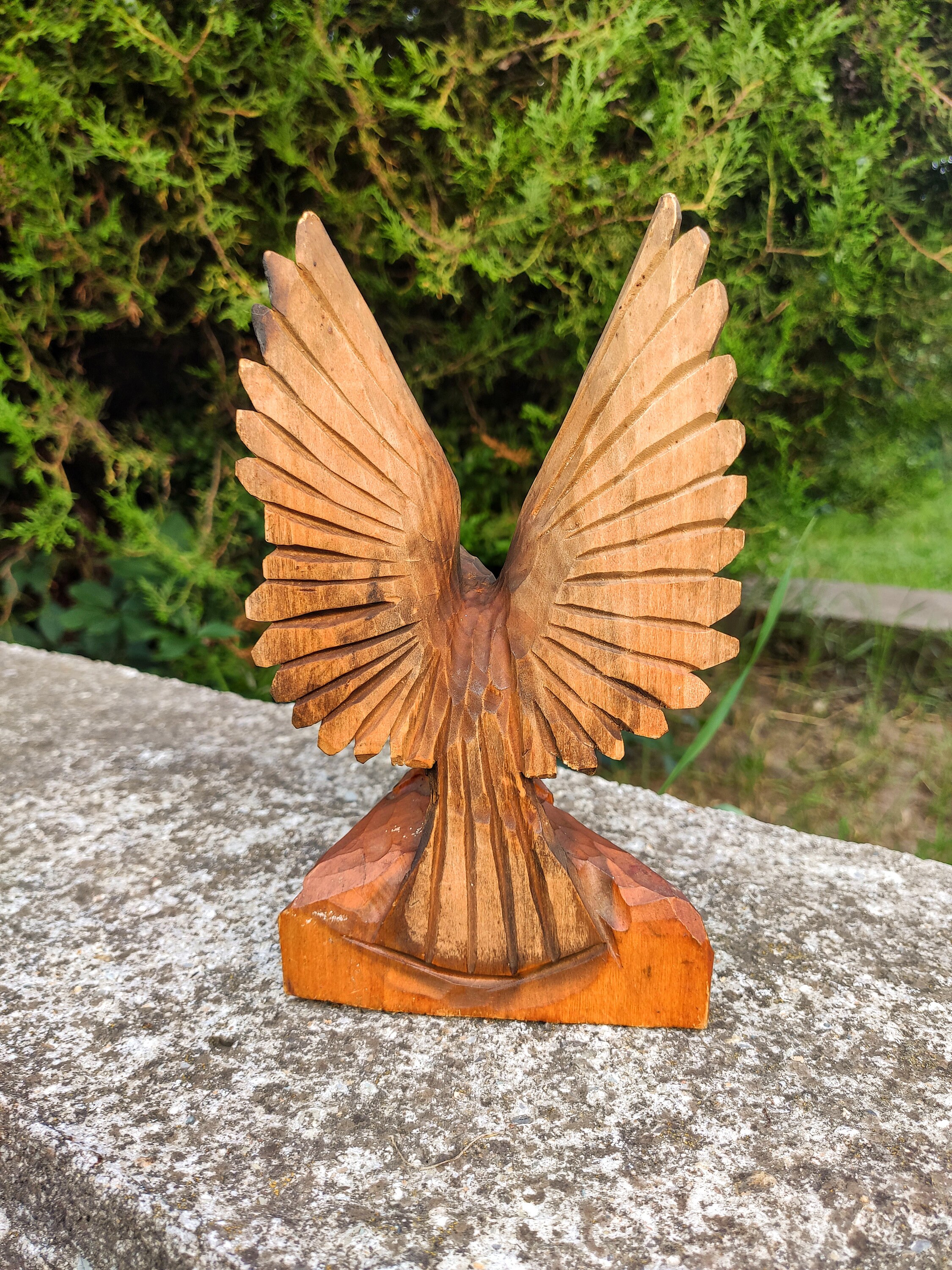 Handgeschnitzter Adler / Adler / Holzadler / Vintage | Etsy