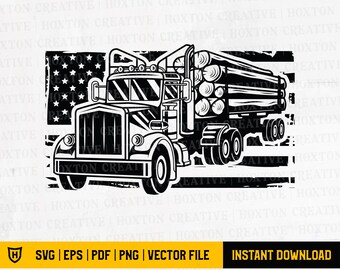 Free Free Logging Truck Svg Free SVG PNG EPS DXF File