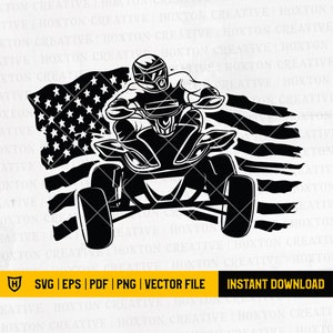 US 4 Wheeler Svg File | ATV Svg | Atv Clipart | Quad Riding Svg | Four Wheeler Svg | Offroad Svg | Mud Riding Svg | Dirt Riding Svg