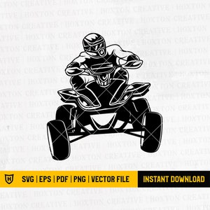 4 Wheeler Svg File | ATV Svg | Atv Clipart | Quad Riding Svg | Four Wheeler Svg | Offroad Svg | Mud Riding Svg | Dirt Riding Svg