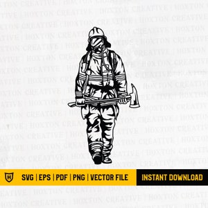 Fireman Svg | Firefighter Svg File | Firefighter Shirt | Firefighter Hero Svg | Cut Files
