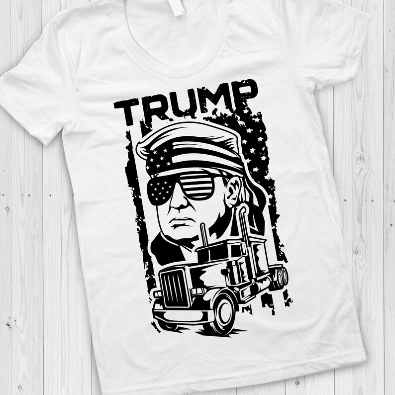Free Free American Flag Trucker Svg 766 SVG PNG EPS DXF File