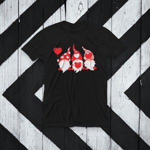 Three Gnomes Svg File | Valentines Day Svg | Gnomes With Hearts Svg ...