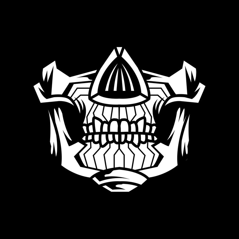 Download Robot Skull Face Mask Svg Skull Mask Skeleton mask Funny ...