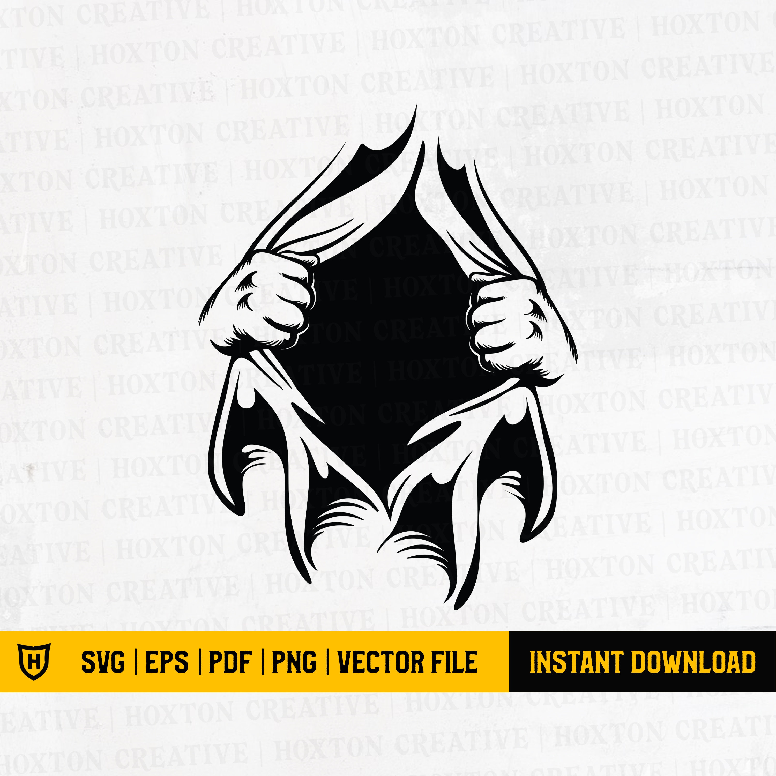 Tear Away Svg | Ripping Open Shirt Svg | Clothes Fabric Svg