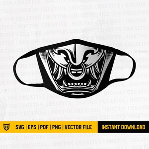 Evil Face Svg | Skull Mask | Skeleton mask | Funny face mask Design | Cricut File | Digital Download