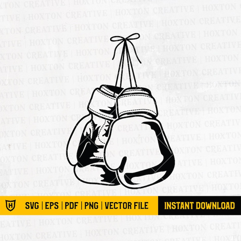 Boxing Gloves Svg File Boxing Svg Gloves Svg Kick Boxing - Etsy
