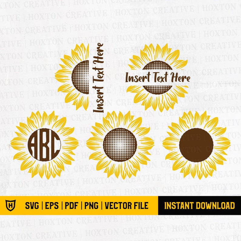 Free Free 250 Sunflower Svg Black SVG PNG EPS DXF File