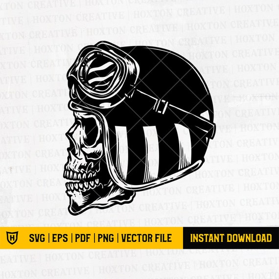 Biker Skull Svg File Biker Svg Biker Shirt American | Etsy